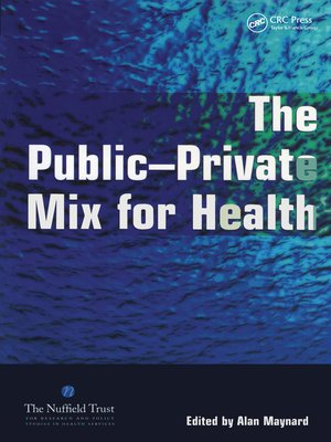 cover image of The Public Private Mix for Health